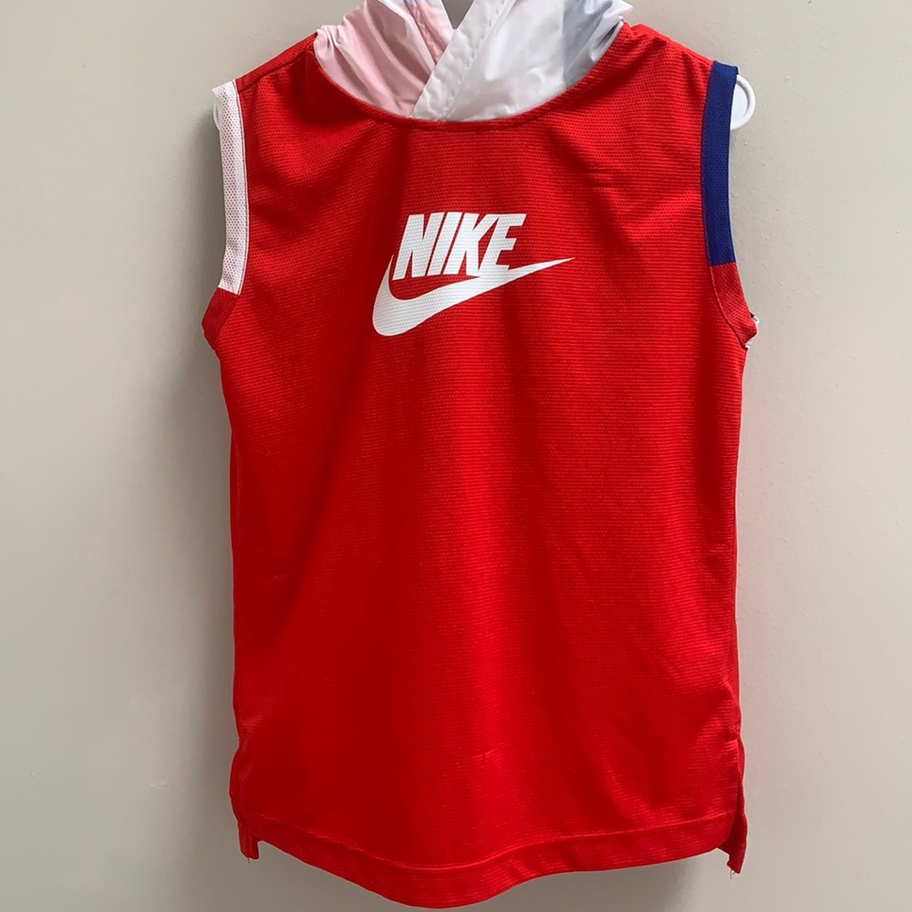 Boys Sleeveless Nike athletic shirt